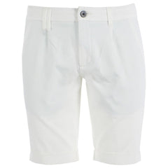 Yes Zee White Cotton Short -   -  Yes Zee.