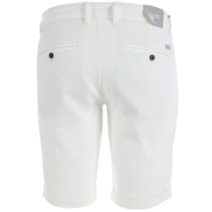 Yes Zee White Cotton Short -   -  Yes Zee.
