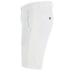 Yes Zee White Cotton Short -   -  Yes Zee.