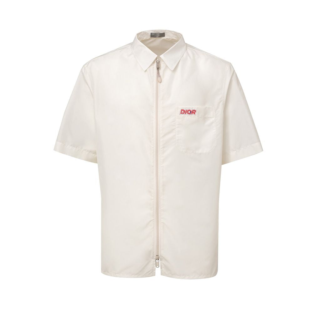 Dior White Polyester Shortsleeve -   -  Dior.