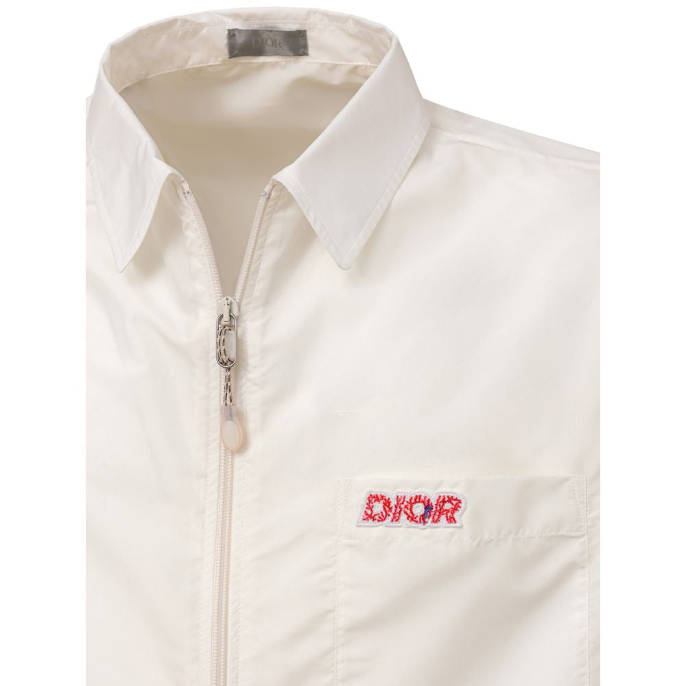 Dior White Polyester Shortsleeve -   -  Dior.