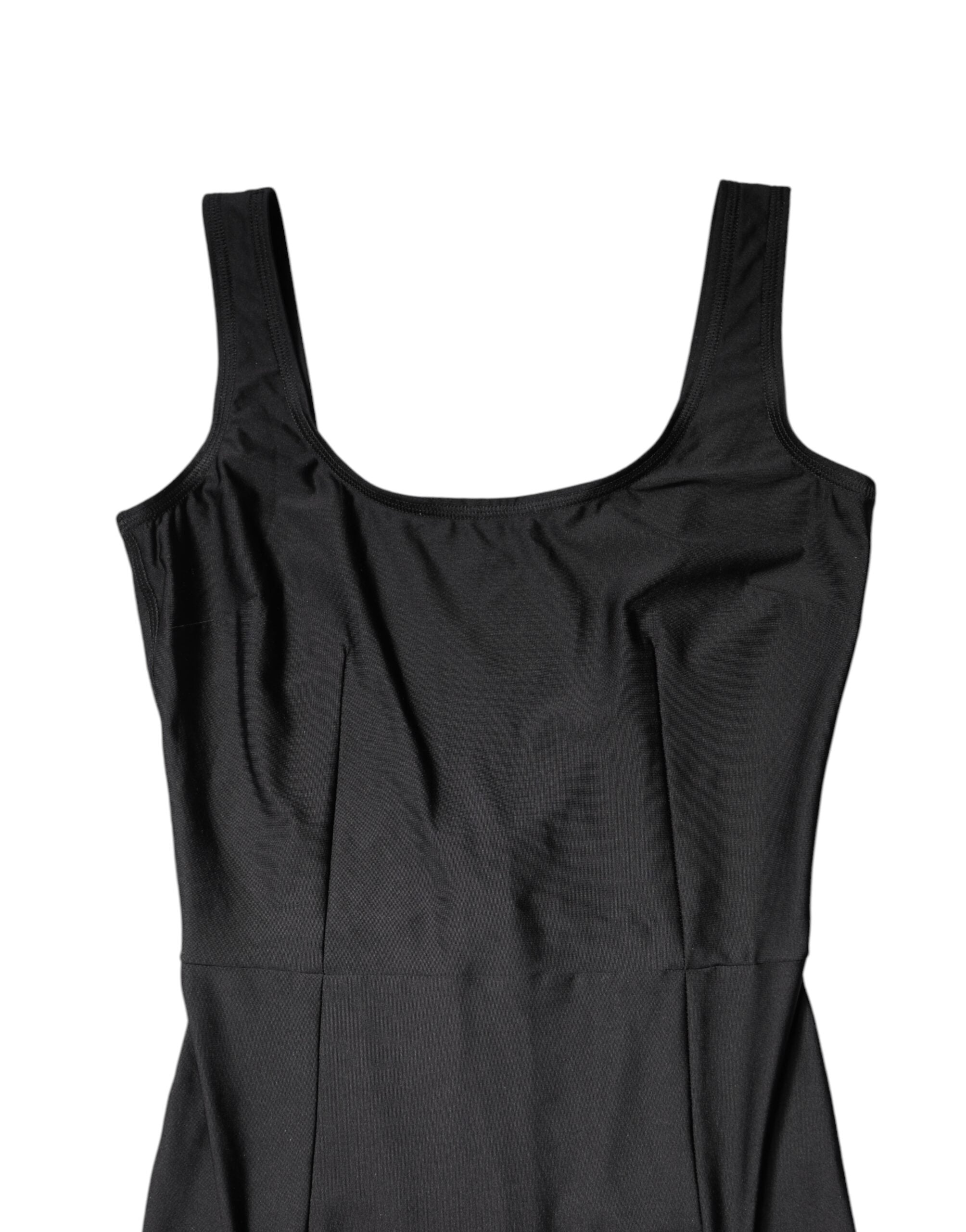 Dolce & Gabbana Black Sleeveless Bodycon Women Jumpsuit Dress -   -  Dolce & Gabbana.