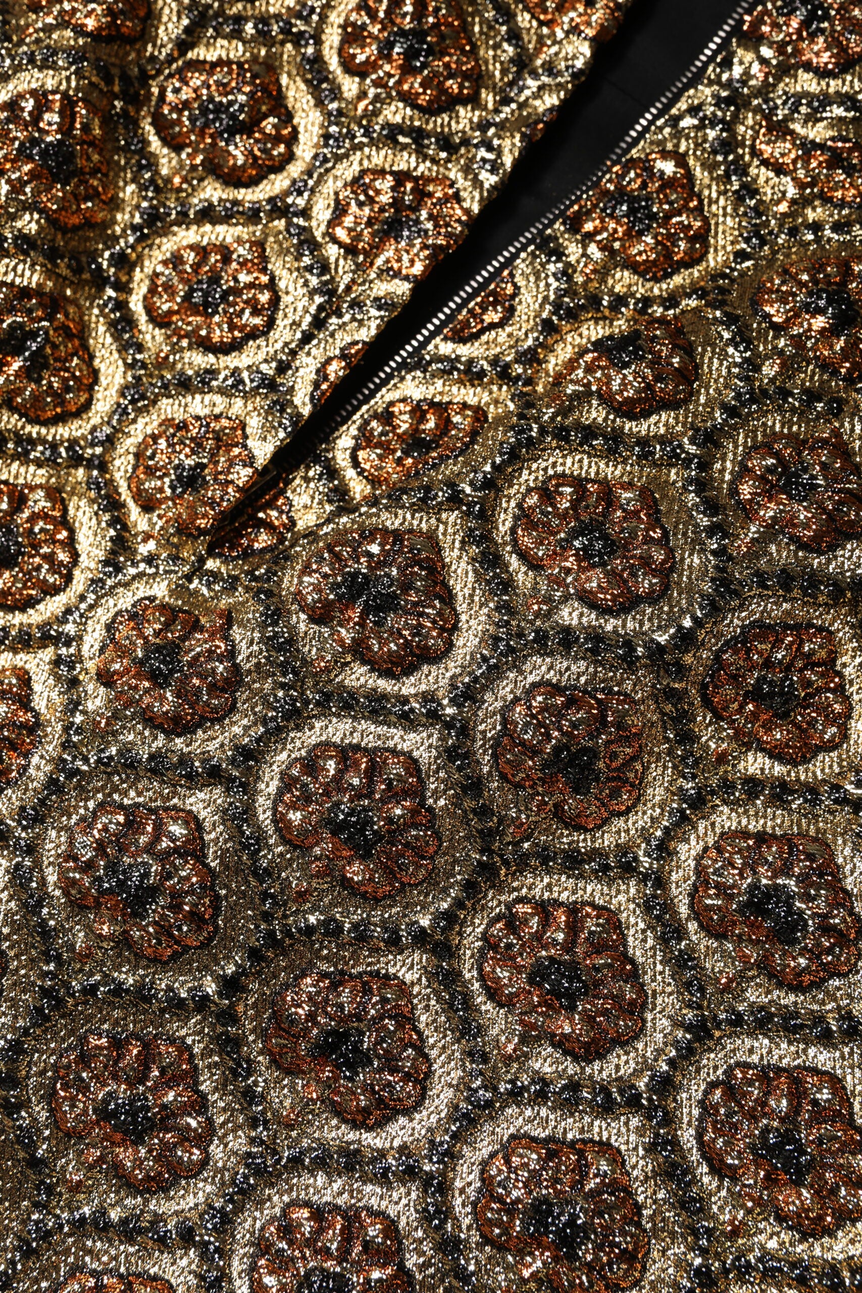 Dolce & Gabbana Brown Polyester Brocade A-line Mini Skirt -   -  Dolce & Gabbana.