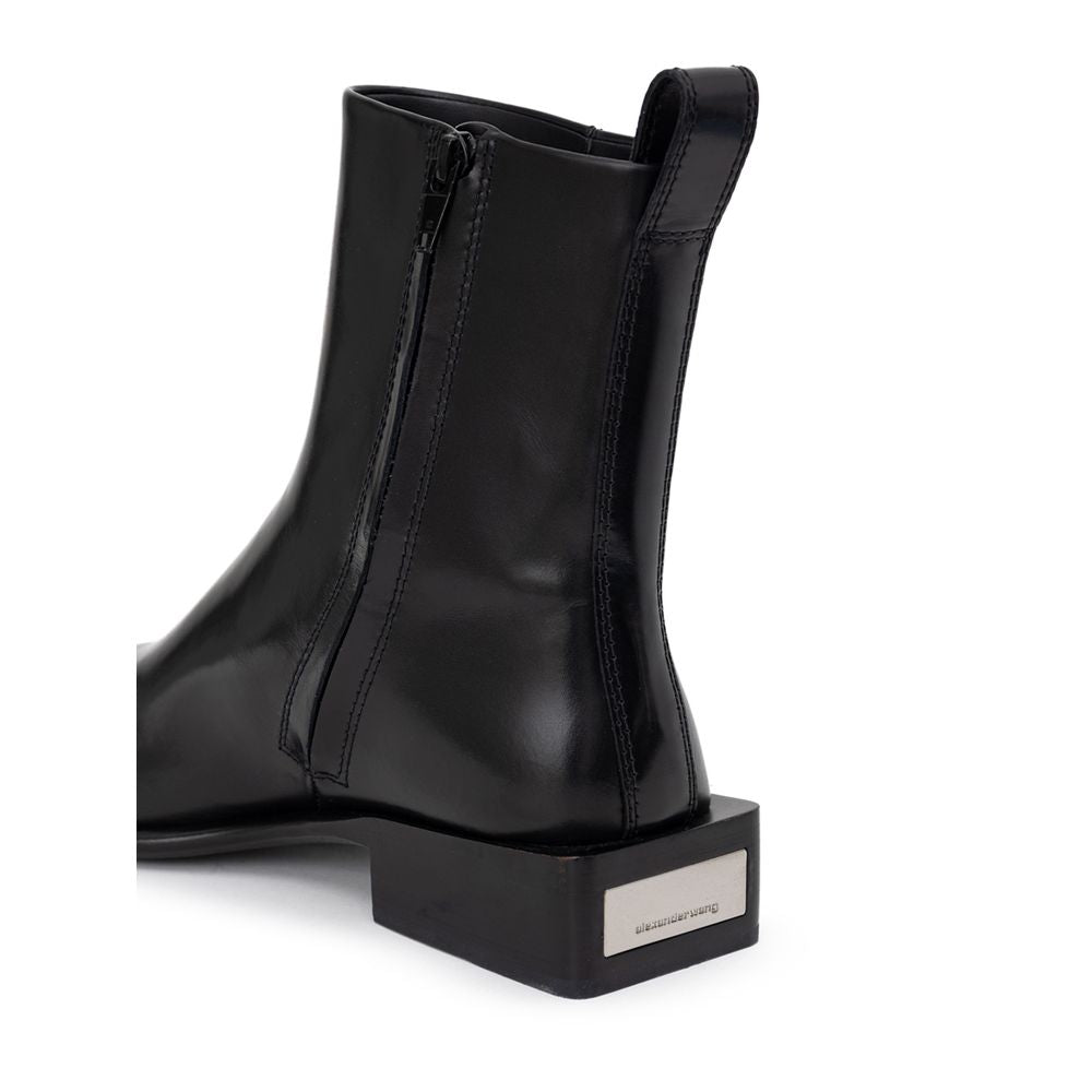 Alexander Wang Black Leather Boot -   -  Alexander Wang.