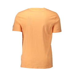 Guess Jeans Orange Cotton Men T-Shirt -   -  Guess Jeans.