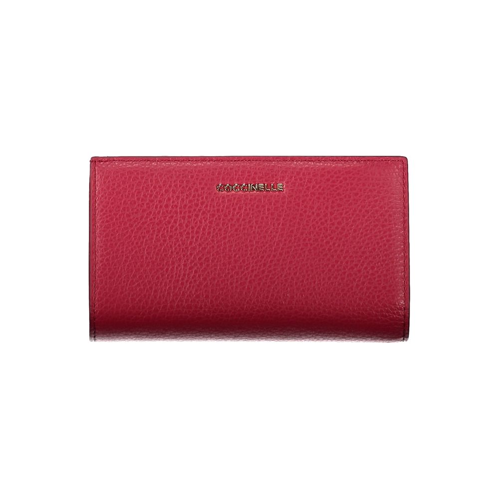 Coccinelle Red Leather Women Wallet -   -  Coccinelle.