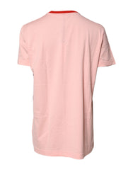 Dolce & Gabbana Pink D&G 84 Print Cotton Crew Neck T-shirt -   -  Dolce & Gabbana.