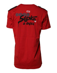 Dolce & Gabbana Red Cotton Round Neck Short Sleeves T-shirt -   -  Dolce & Gabbana.