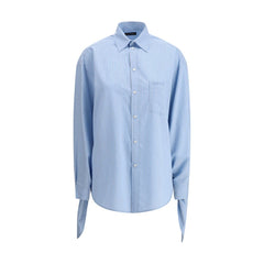 Balenciaga Striped Shirt -   -  Balenciaga.