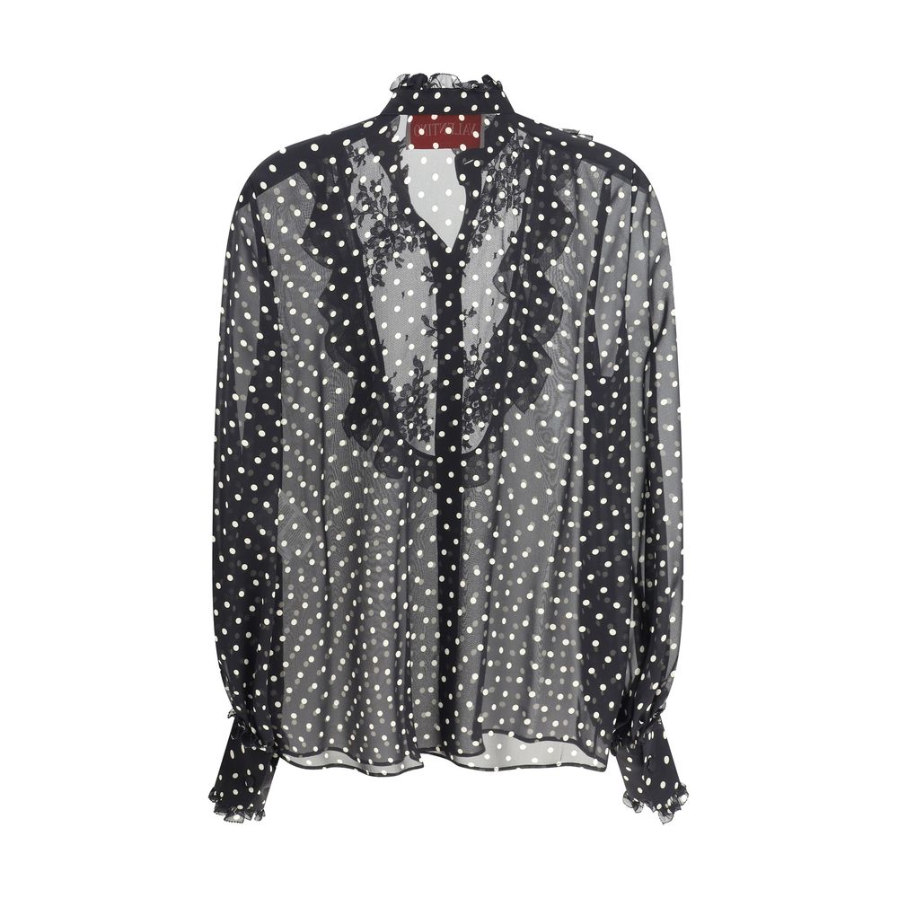 Valentino Polka dot silk Shirt -   -  Valentino.