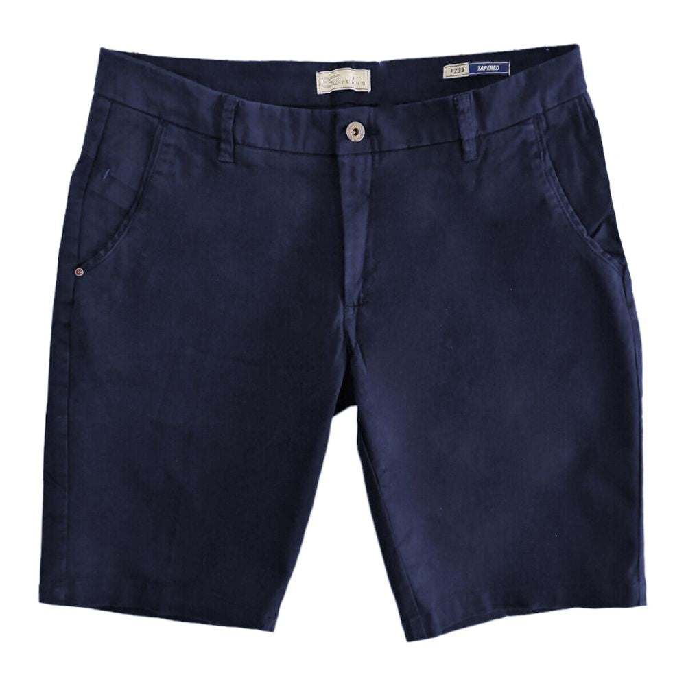 Yes Zee Blue Cotton Short -   -  Yes Zee.