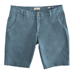 Yes Zee Light Blue Cotton Men Bermuda Short -   -  Yes Zee.