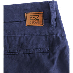 Yes Zee Blue Cotton Short -   -  Yes Zee.