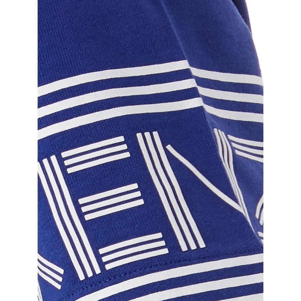 Kenzo Chic Blue Cotton Tee for Stylish Comfort -   -  Kenzo.