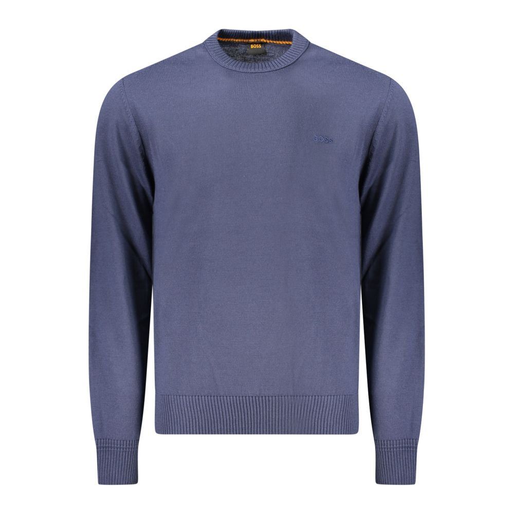 Hugo Boss Blue Wool Men Sweater -   -  Hugo Boss.