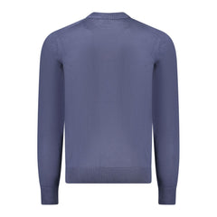 Hugo Boss Blue Wool Men Sweater -   -  Hugo Boss.