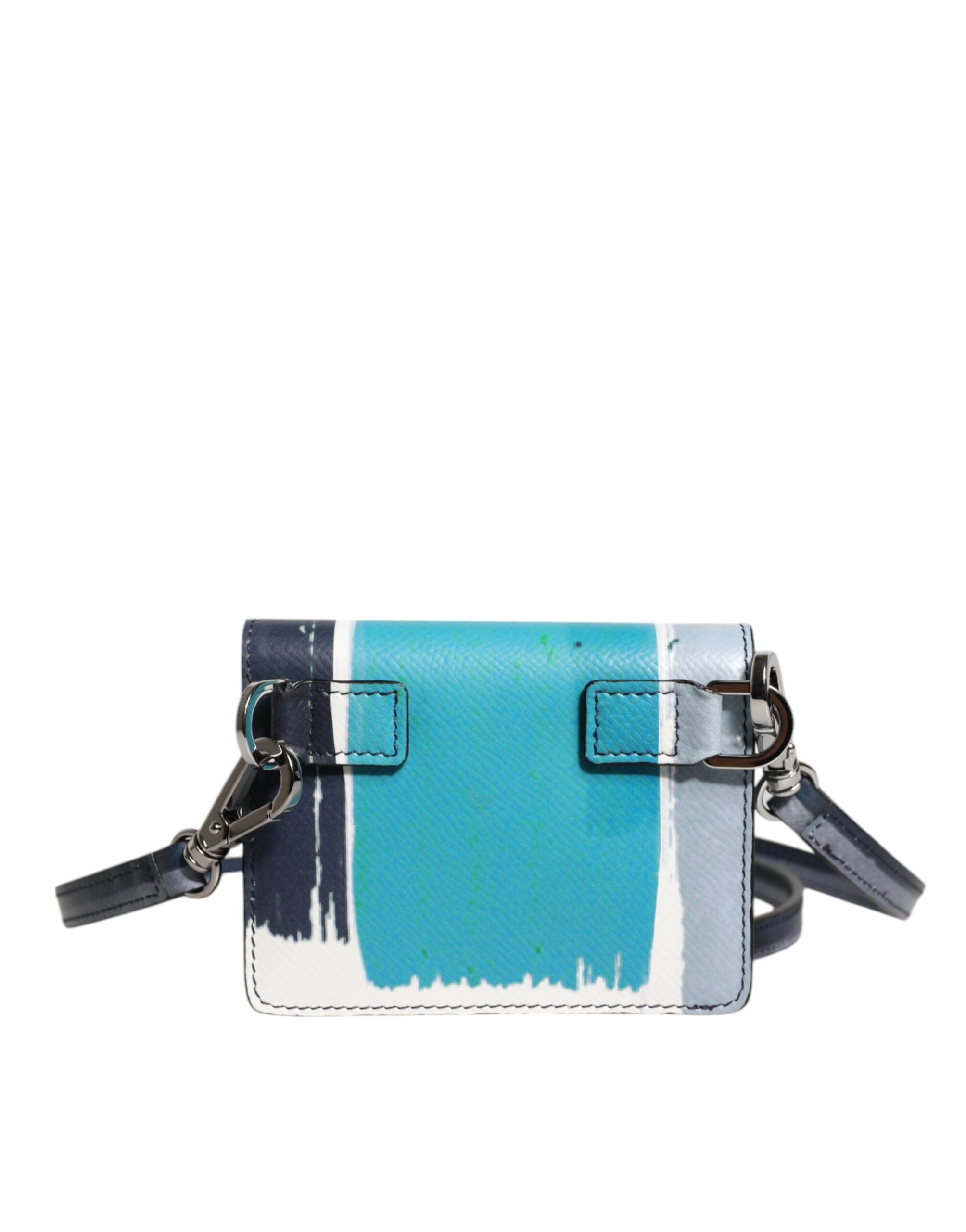 Dolce & Gabbana Multicolor Leather DG Logo Bifold Card Holder Wallet -   -  Dolce & Gabbana.
