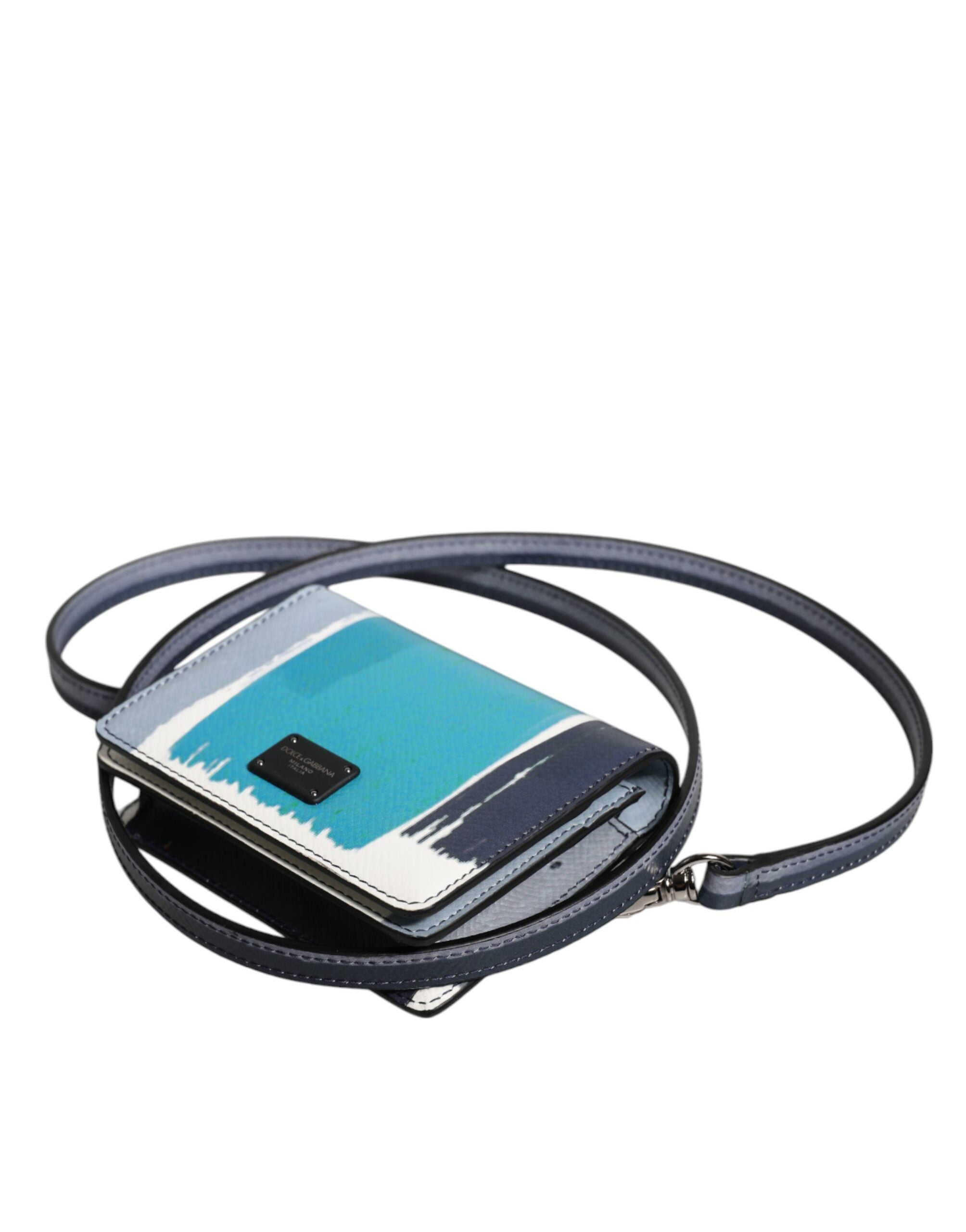 Dolce & Gabbana Multicolor Leather DG Logo Bifold Card Holder Wallet -   -  Dolce & Gabbana.