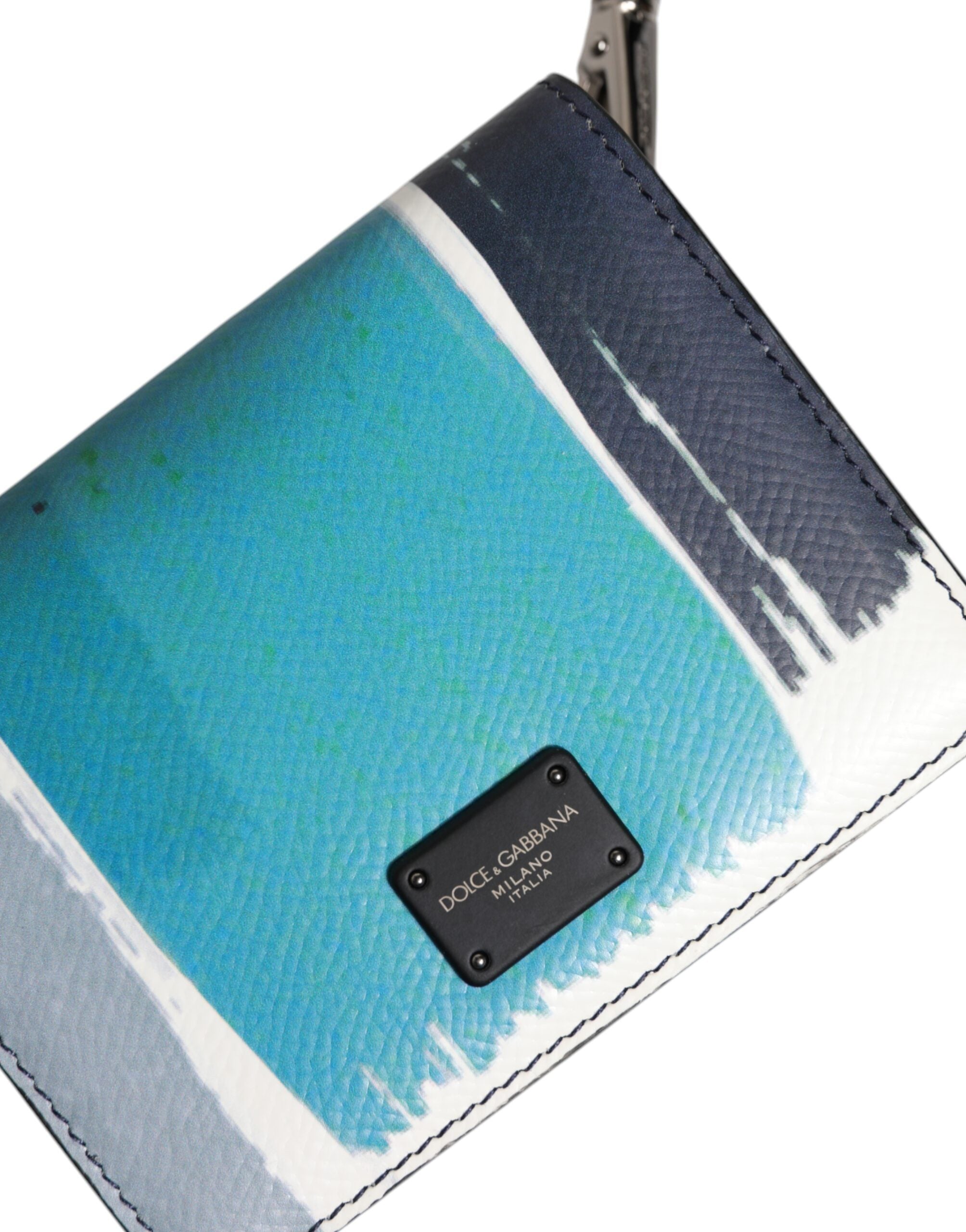 Dolce & Gabbana Multicolor Leather DG Logo Bifold Card Holder Wallet -   -  Dolce & Gabbana.