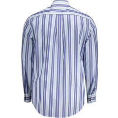 Gant Light Blue Cotton Men Shirt -   -  Gant.