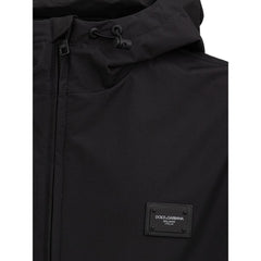 Dolce & Gabbana Black Polyester Jackets & Coat -   -  Dolce & Gabbana.