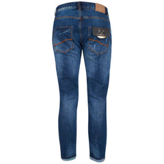 Yes Zee Blue Cotton Men's Jeans -   -  Yes Zee.