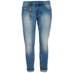 Yes Zee Blue Cotton Men's Slim Fit Jean -   -  Yes Zee.