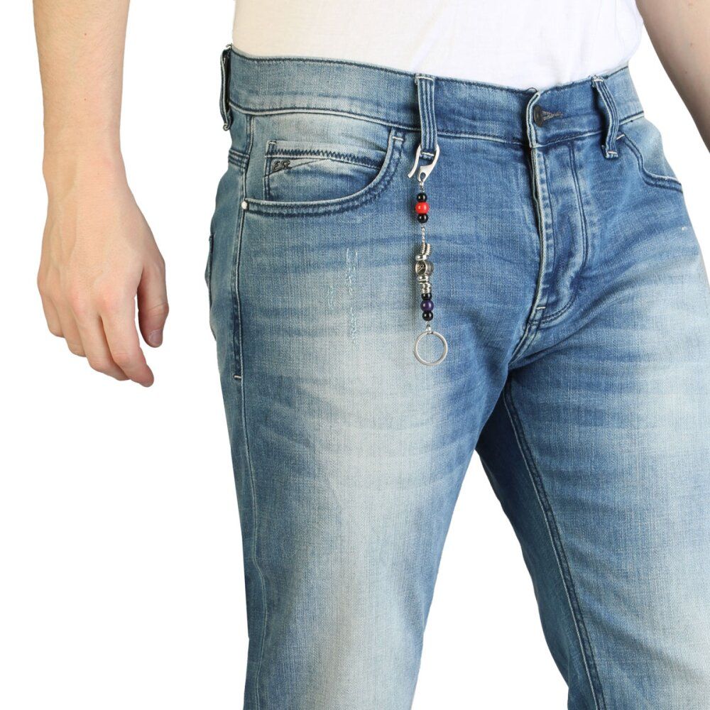 Yes Zee Blue Cotton Men's Slim Fit Jean -   -  Yes Zee.