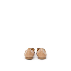 Christian Louboutin Beige Patent Leather Ballet Flat -   -  Christian Louboutin.