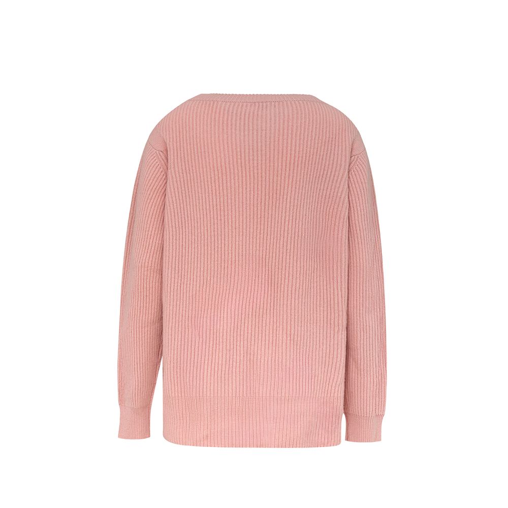 Malo Elegant Cashmere Pink Top - Indulge in Soft Luxury -   -  Malo.