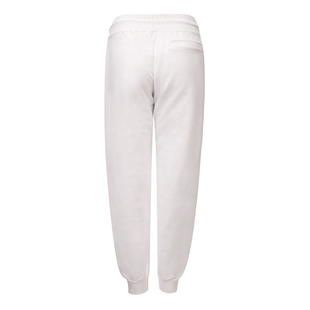 GCDS White Cotton Joggers Workout Pant -   -  GCDS.