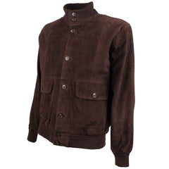 Emilio Romanelli Brown Calfskin Jacket -   -  Emilio Romanelli.