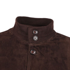 Emilio Romanelli Brown Calfskin Jacket -   -  Emilio Romanelli.