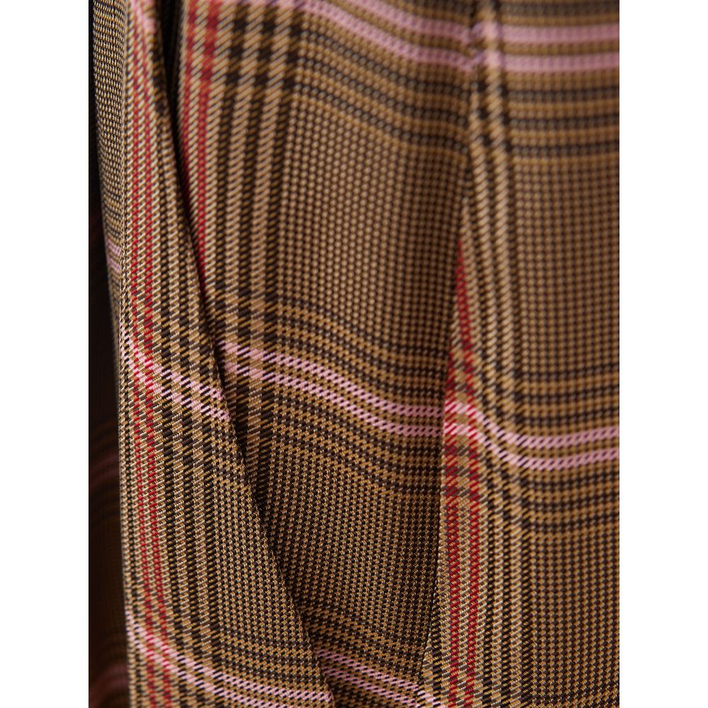 Lardini Elegant Brown Viscose Pants for Women -   -  Lardini.