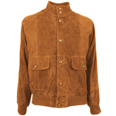 Emilio Romanelli Brown Calfskin Jacket -   -  Emilio Romanelli.