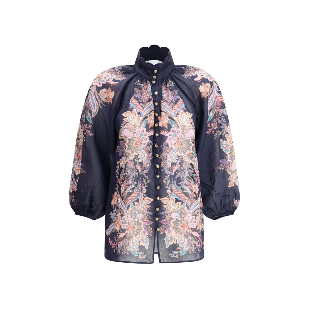 Zimmermann Rhiannon Billow Blouse -   -  Zimmermann.