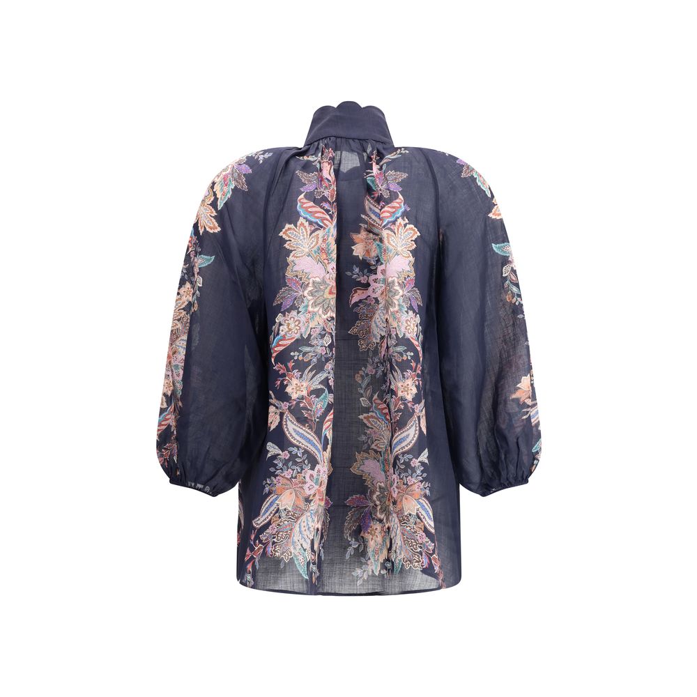 Zimmermann Rhiannon Billow Blouse -   -  Zimmermann.