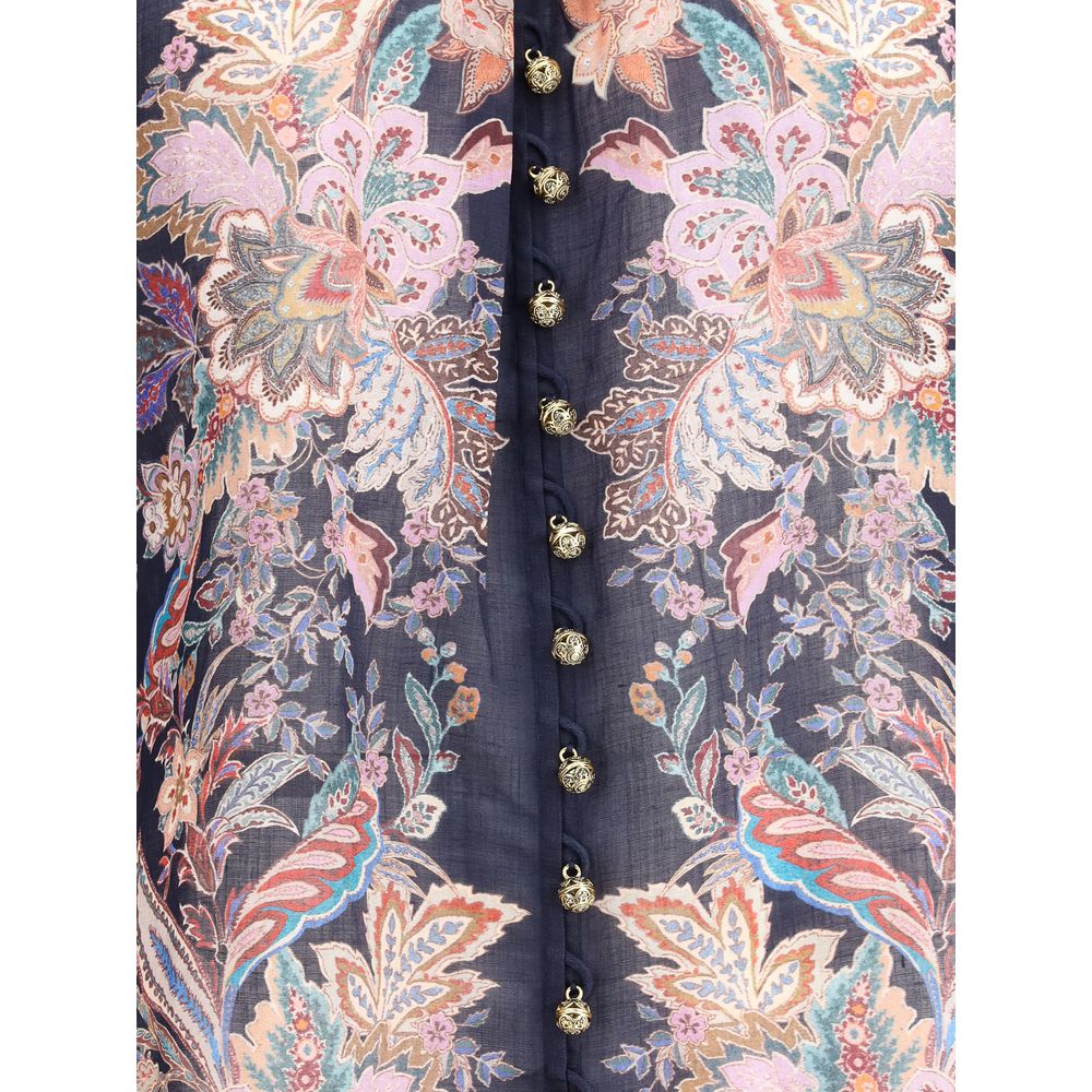 Zimmermann Rhiannon Billow Blouse -   -  Zimmermann.