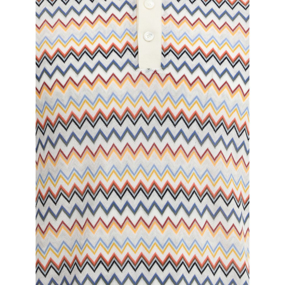 Missoni ZigZag Polo Shirt -   -  Missoni.