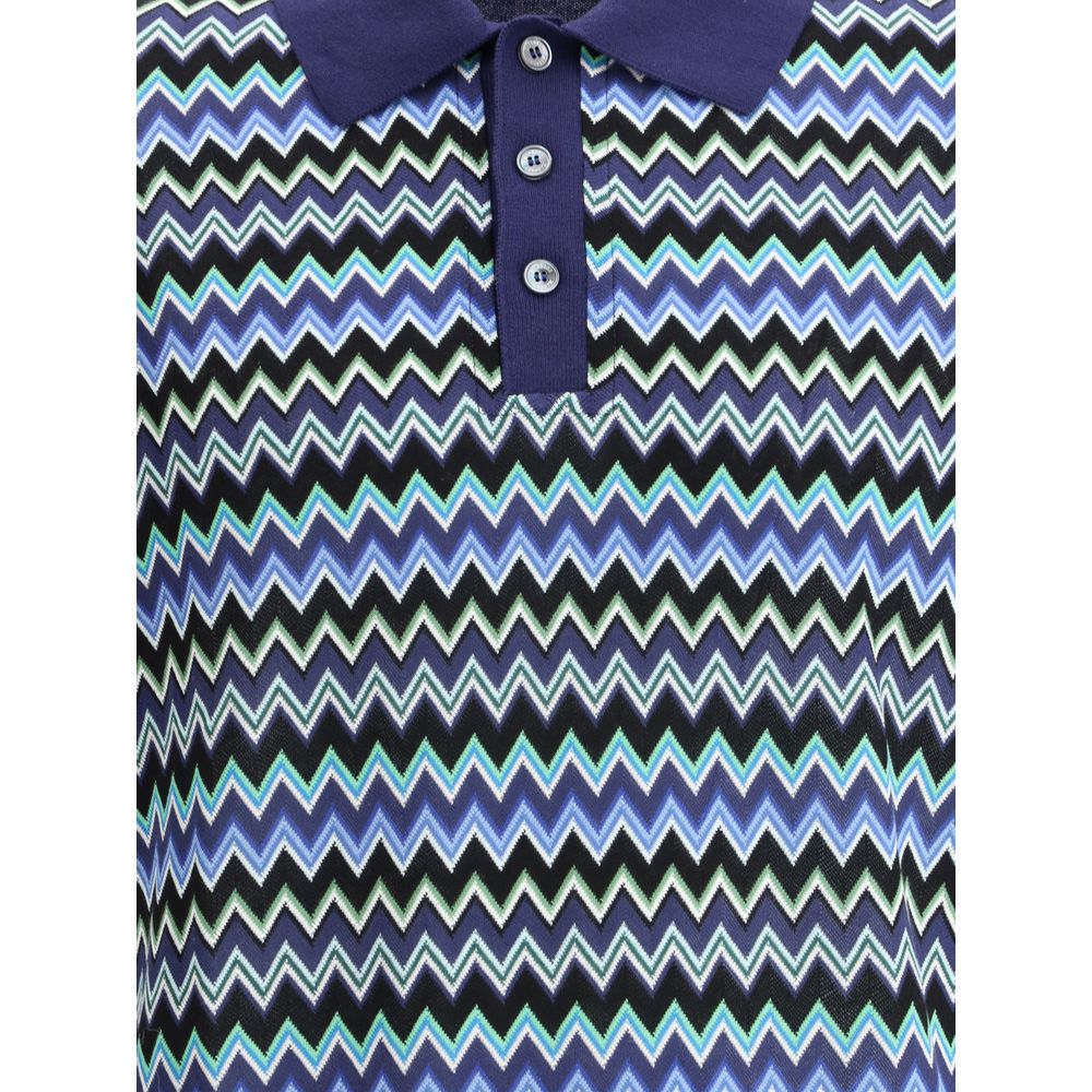 Missoni ZigZag Polo Shirt -   -  Missoni.