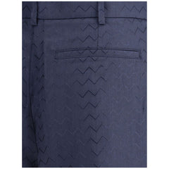 Missoni Tailored Shorts with shiny ZigZag pattern -   -  Missoni.