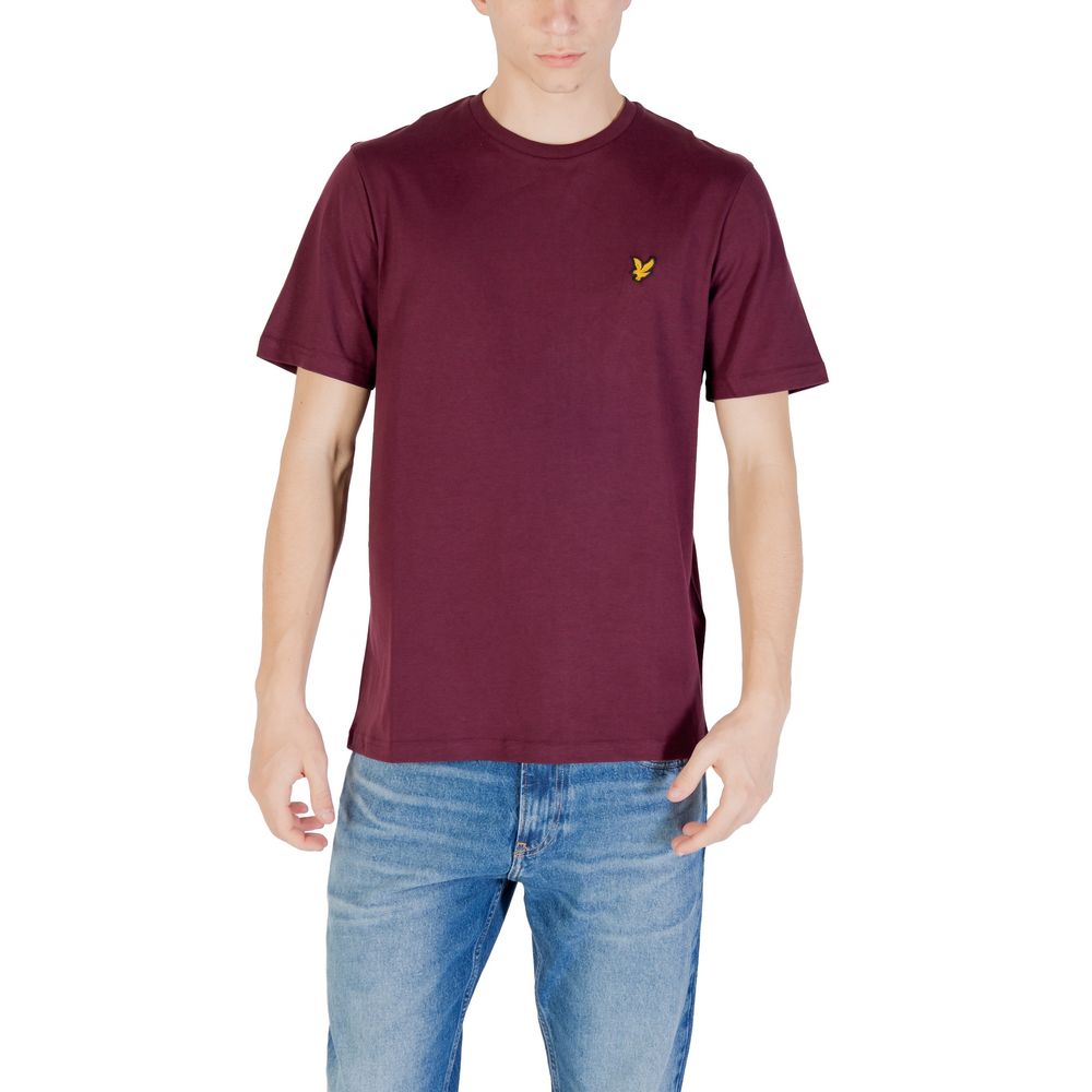 Lyle & Scott Bordeaux Cotton T-Shirt -   -  Lyle & Scott.