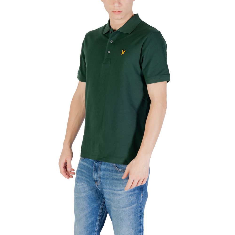 Lyle & Scott Green Cotton Polo Shirt -   -  Lyle & Scott.