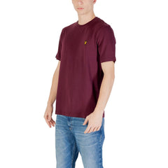 Lyle & Scott Bordeaux Cotton T-Shirt -   -  Lyle & Scott.