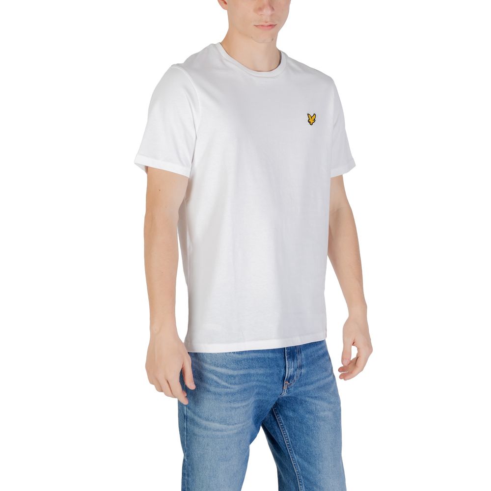Lyle & Scott White Cotton T-Shirt -   -  Lyle & Scott.