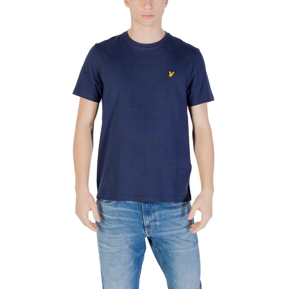 Lyle & Scott Blue Cotton T-Shirt -   -  Lyle & Scott.