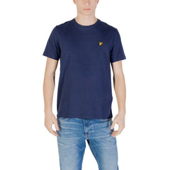 Lyle & Scott Blue Cotton T-Shirt -   -  Lyle & Scott.