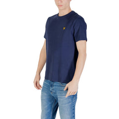 Lyle & Scott Blue Cotton T-Shirt -   -  Lyle & Scott.