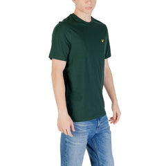 Lyle & Scott Green Cotton T-Shirt -   -  Lyle & Scott.