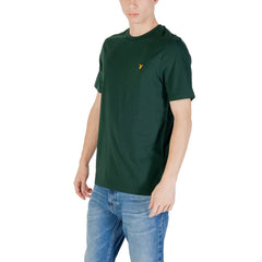 Lyle & Scott Green Cotton T-Shirt -   -  Lyle & Scott.